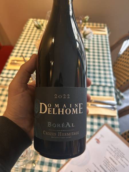 Domaine delhome, boréal, crozes hermitage